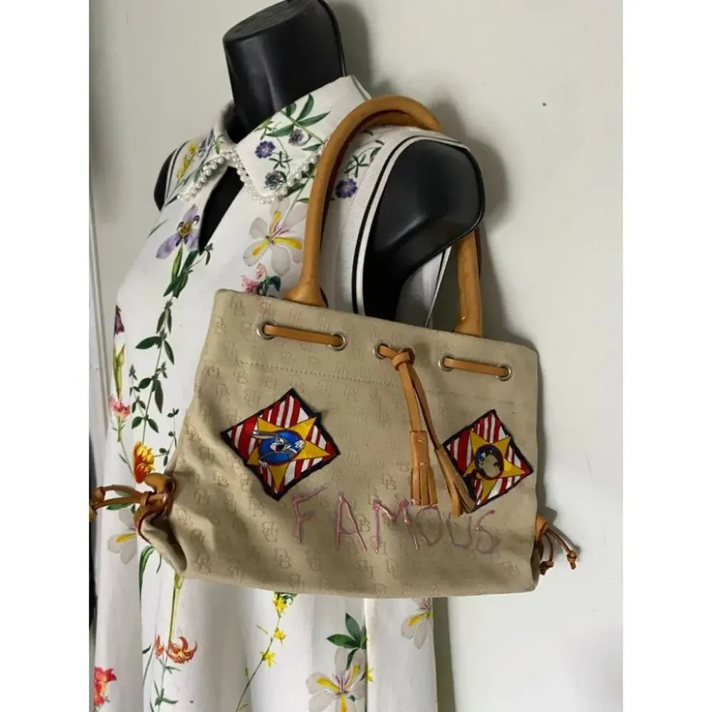 DOONEY & BOURKE Small Handbag Customized Graffiti - Picture 8 of 14